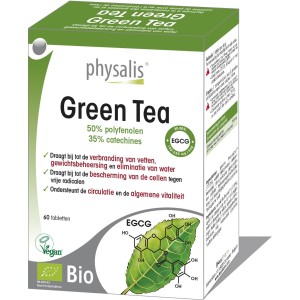 Green Tea (Зелен Чай) 60 таблетки | Physalis Green Tea (Зелен Чай) 60 таблетки | Physalis
