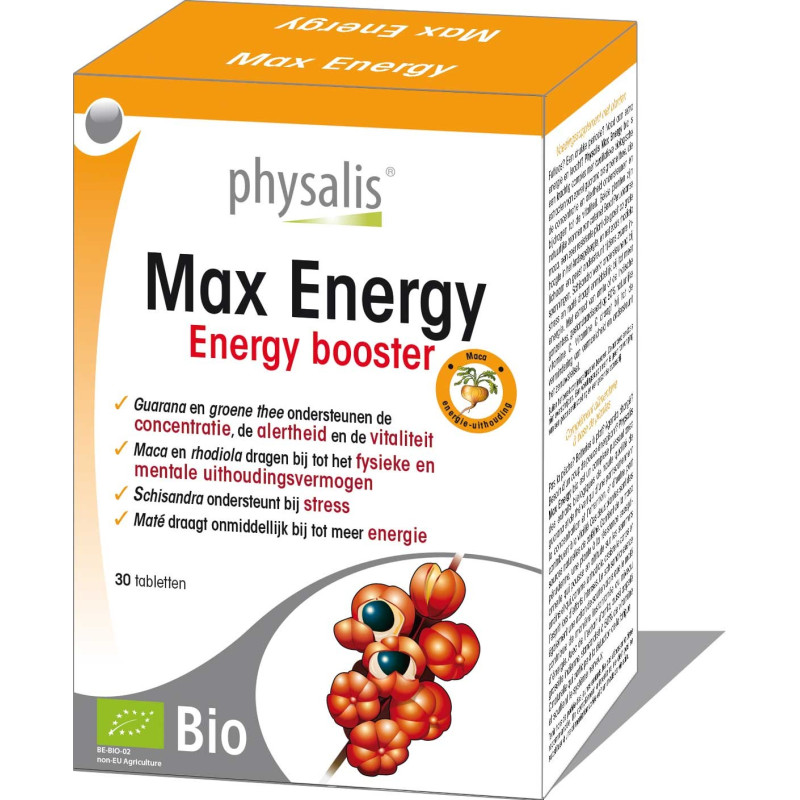 Max Energy 30 таблетки | Physalis