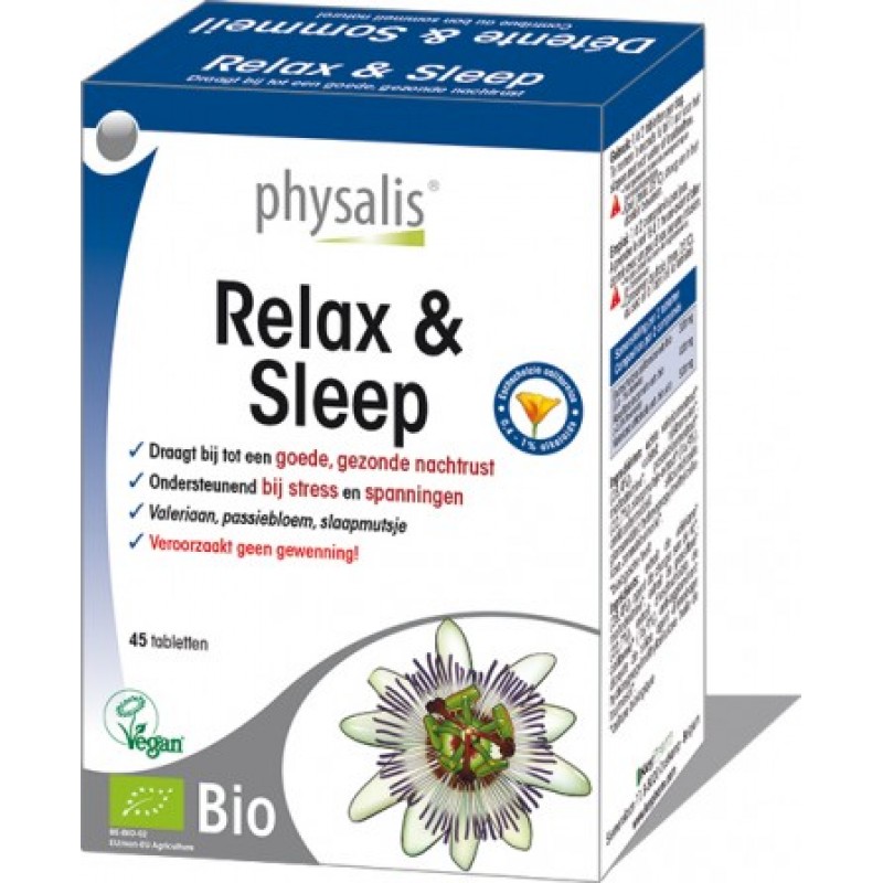 Relax & Sleep 45 таблетки | Physalis