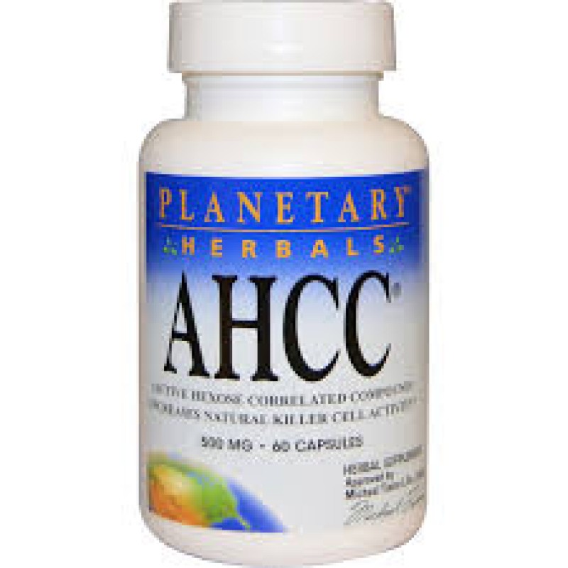 AHCC 500 мг 60 капсули I Planetary Herbals