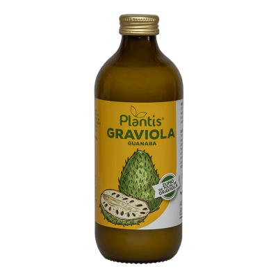 Сок от Гравиола Graviola Juice 500 мл | Plantis Увеличава имунната защита Подобрява храносмилането Може да понижи риска от инфекции Сок от Гравиола на топ цена увеличава енергията и тонуса Вегетари Сок от Гравиола Graviola Juice 500 мл | Plantis Увеличава