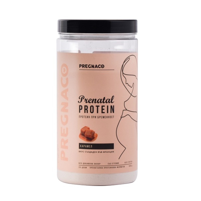 Prenatal Protein Powder Caramel Flavor 500 гр | Pregnaco