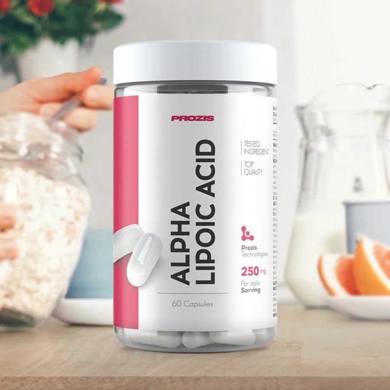 Alpha Lipoic Acid 250 мг 60 капсули | Prozis Foods