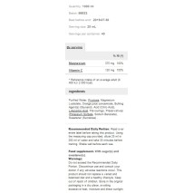Magnesium Professional Liquid 1000 мл | Prozis Foods Повишава енергийния потенциал на тялото Подпомага протеиновия синтез Отпуска мускулатурата при спазми Успокоява нервната система За по-спокоен сън и Magnesium Professional Liquid 1000 мл | Prozis Foods 