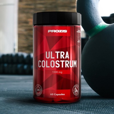 Ultra Colostrum 1000 мг 60 капсули I Prozis Sport За поддържане на имунитета За увеличаване на издръжливостта и трудоспособността Подпомага повишаването на спортните показатели Има противораково Ultra Colostrum 1000 мг 60 капсули I Prozis Sport За поддърж