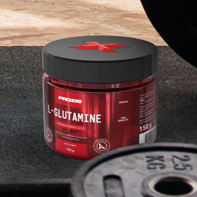 L-Glutamine Неовкусен Прах 150 гр | Prozis Sport Чист глутамин в прахообразна форма Благоприятства за положителен азотен баланс Насърчава увеличаването на силата и мускулната маса Засилва секрецията на хор L-Glutamine Неовкусен Прах 150 гр | Prozis Sport 