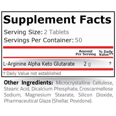 AAKG 1000 мг 100/200 таблетки Pure Nutrition За по-високи нива на растежен хормон Увеличава обема на мускулатурата Подхранва мускулните клетки ефективно За по-висока физическа издръжливост и по-добър сексу AAKG 1000 мг 100/200 таблетки Pure Nutrition За п