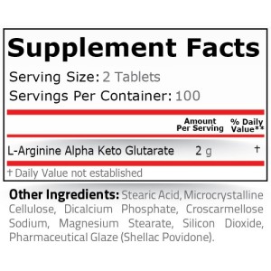 AAKG 1000 мг 200 таблетки | Pure Nutrition