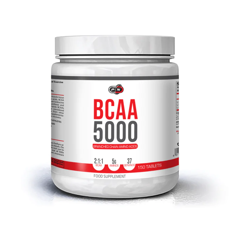 BCAA 5000 150 таблетки 1250 мг | Pure Nutrition Способства за бързото възстановяване Нормализира функцията на вътрешните органи Снема мускулната умора Спомага обмяната на веществата Способства BCAA 5000 150 таблетки 1250 мг | Pure Nutrition Способства за 
