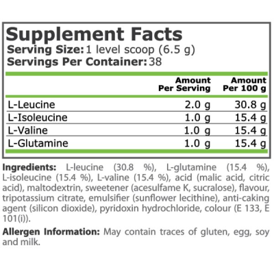 BCAA Blast с вкус на малини или грозде 250/500 гр | Pure Nutrition По-бързо възстановяване на мускулите след тренировка Засилва протеиновия синтез за по-бързо изграждане на чиста мускулна маса Съдържа глутами BCAA Blast с вкус на малини или грозде 250/500
