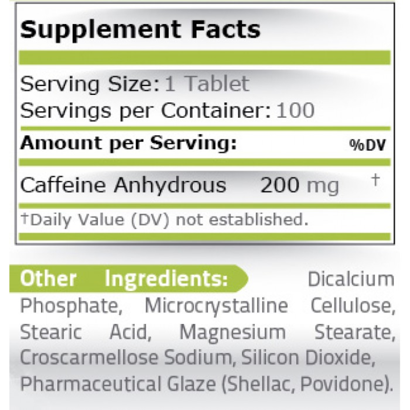 Caffeine (Кофеин) 200 мг 100 таблетки | Pure Nutrition Caffeine (Кофеин) 200 мг 100 таблетки | Pure NutritionЗа повече сила и енергия
Може да възстанови пъргавината на ума
Регулира теглото
Подобрява издръжливостта
Потиска апетита
Caffeine Caffeine (Кофеин) 200 мг 100 таблетки | Pure Nutrition За повече сила и енергия Може да възстанови пъргавината на ума Регулира теглото Подобрява издръжливостта Потиска апетита Caffeine (Кофеин) 200 м Caffeine (Кофеин) 200 мг 100 таблетки | Pure Nutrition