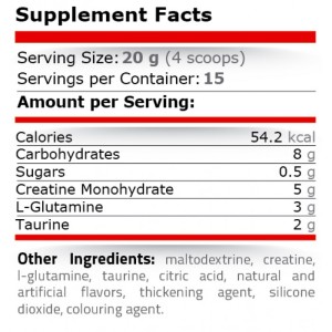 Креатин, Глутамин и Таурин на прах (CGT Blast) 300 гр | Pure Nutrition