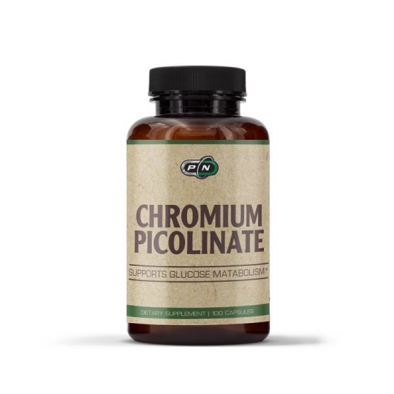 Chromium Picolinate 200 мкг 100 капсули | Pure Nutrition