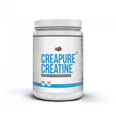 Creapure Creatine Monohydrate Прах 500 гр | Pure Nutrition За подсилване на метаболизма на Вашето тяло Добро средство за повишаване издръжливостта при упражнения с висока интензвиност Много по-висока ефективн Creapure Creatine Monohydrate Прах 500 гр | Pu