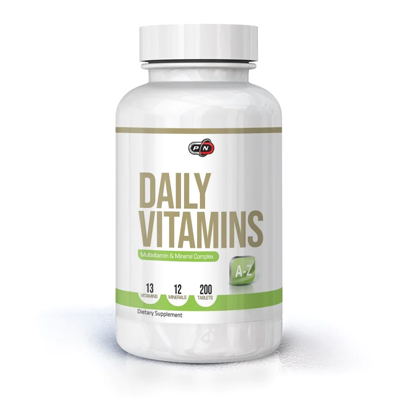 Daily Vitamins 200 таблетки | Pure Nutrition Daily Vitamins 200 таблетки | Pure NutritionПодобрява протичането на химичните процеси в тялото
Подпомага храносмилането
Повишава паметта
За регулация на производството на хормони и белтъчини
Под Daily Vitamins 200 таблетки | Pure Nutrition Подобрява протичането на химичните процеси в тялото Подпомага храносмилането Повишава паметта За регулация на производството на хормони и белтъчини Подп Daily Vitamins 200 таблетки | Pure Nutrition Подобрява пр