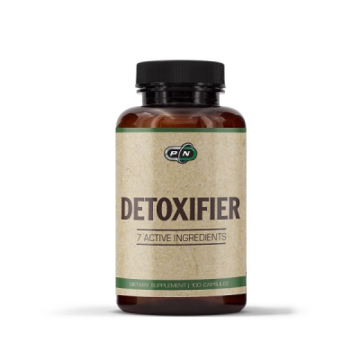 Detoxifier 7 Active Ingredients 100 капсули | Pure Nutrition За детоксикация на тялото Стимулира имунната система Съдейства процеса на загуба на излишни килограми Притежава диуритичен ефект Detoxifier Д Detoxifier 7 Active Ingredients 100 капсули | Pure N