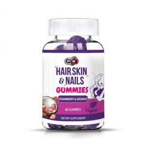 Hair, Skin & Nails 60 гъмита | Pure Nutrition Hair, Skin & Nails 60 гъмита | Pure Nutrition