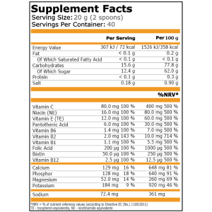 ISO MAX на прах с вкус на портокал 800 гр | Pure Nutrition