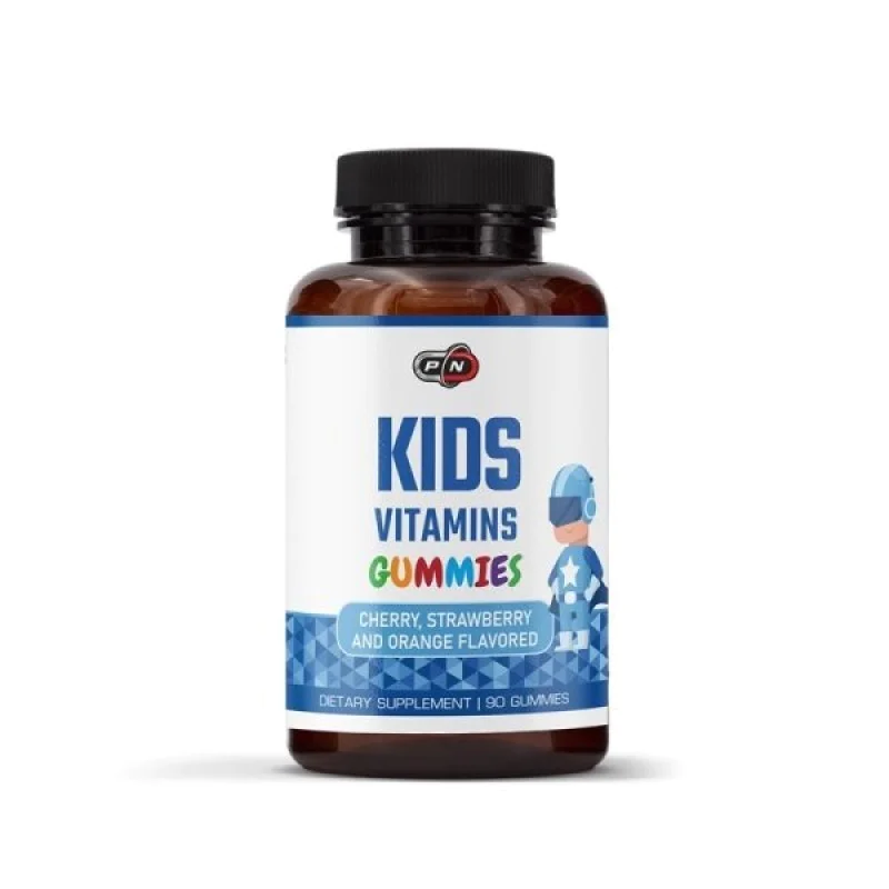 Kids Vitamins Gummies 90 дъвчащи таблетки | Pure Nutrition