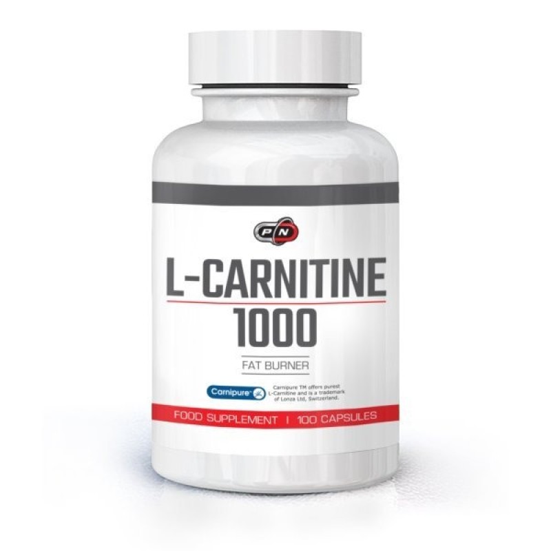 L-Carnitine 1000 мг 100 капсули | Pure Nutrition