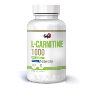 L-Carnitine 1000 мг 60 капсули | Pure Nutrition L-Carnitine 1000 мг 60 капсули | Pure Nutrition