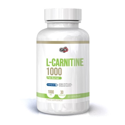 L-Carnitine 1000 мг 30 капсули | Pure Nutrition L-Carnitine 1000 мг 30/60/100 капсули | Pure NutritionПодпомага окисляването на мастните киселини
Помага за растежа на мускулите чрез анаболитното си влияние
Извежда вредните токсини от клетките н L-Carnitine 1000 мг 30/60/100 капсули | Pure Nutrition Подпомага окисляването на мастните киселини Помага за растежа на мускулите чрез анаболитното си влияние Извежда вредните токсини от клетките на организма L-Carnitine 1000 мг 30/60/100 капсули | Pure N