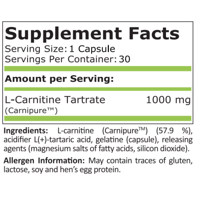 L-Carnitine 1000 мг 30 капсули | Pure Nutrition L-Carnitine 1000 мг 30/60/100 капсули | Pure NutritionПодпомага окисляването на мастните киселини
Помага за растежа на мускулите чрез анаболитното си влияние
Извежда вредните токсини от клетките н L-Carnitine 1000 мг 30/60/100 капсули | Pure Nutrition Подпомага окисляването на мастните киселини Помага за растежа на мускулите чрез анаболитното си влияние Извежда вредните токсини от клетките на организма L-Carnitine 1000 мг 30/60/100 капсули | Pure N
