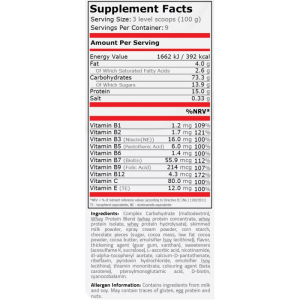 Lean Mass Гейнър 908 гр | Pure Nutrition