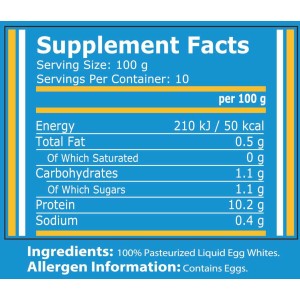 Liquid EggWhites 1 литър | Pure Nutrition 