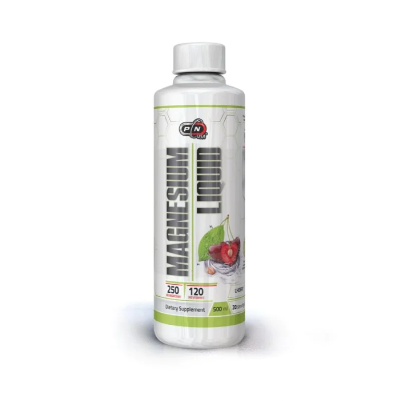Магнезий + Вит C 500/1000 мл | Pure Nutrition Подобрява функцията на нервната система и мускулните съкращения Важен за образуването на енергия  Регулира нивата на кръвната захар и холестерола Съдейств Магнезий + Вит C 500/1000 мл | Pure Nutrition Подобряв