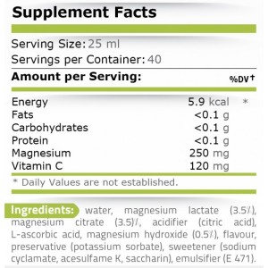 Магнезий + Вит C 500 мл | Pure Nutrition