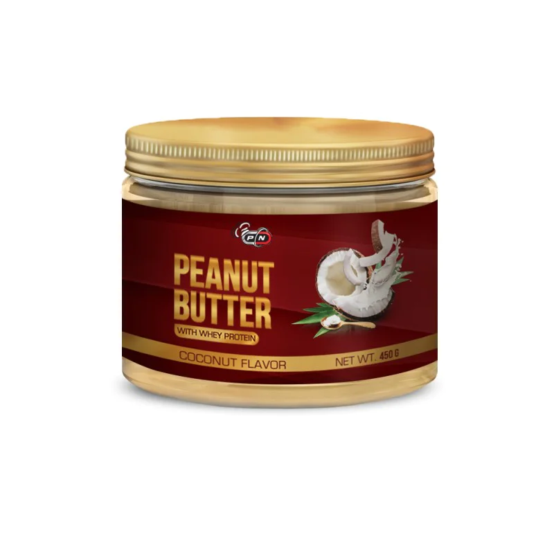 Peanut Butter With Whey Protein 450 гр | Pure Nutrition Добра алтернатива за засищаща закуска Подобрява метаболизма Подпомага здравето на съдовете и сърцето Грижи се за добрата нервна система и съня Под Peanut Butter With Whey Protein 450 гр | Pure Nutrit