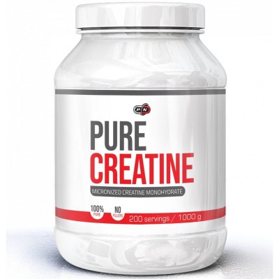 100% Pure Creatine 1000 гр | Pure Nutrition Възстановява АТФ в мускулите Повишава енергията Премахва умората Повишава издръжливостта ​Pure Nutrition Pure Creatine е уникален продук 100% Pure Creatine 1000 гр | Pure Nutrition Възстановява АТФ в мускулите П