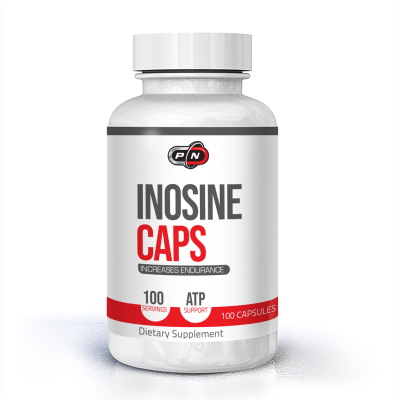 Pure Inosine 100 капсули x 500 mg | Pure Nutrition Подобрява сърдечната функция Намалява производството на млечна киселина в мускулите Подобрява издръжливостта За повече енергия и сила по време на трениров Pure Inosine 100 капсули x 500 mg | Pure Nutritio