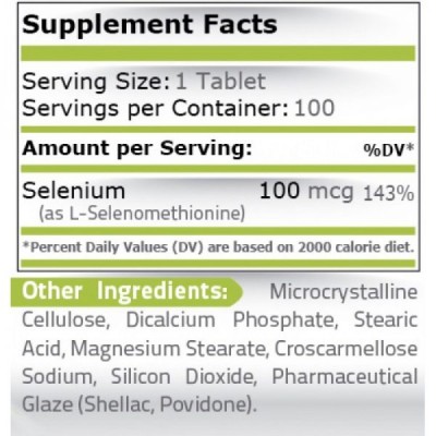 Selenium 100 мкг 100 таблетки | Pure Nutrition За общо поддържане на здравословното състояние Увеличава сексуалното желание и активност при мъжете Подпомага репродуктивните функции и при двата пола Усилва Selenium 100 мкг 100 таблетки | Pure Nutrition За 