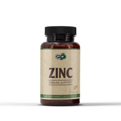 Zinc Immune Support 15 мг 100 веган капсули | Pure Nutrition
