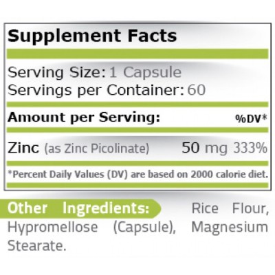 Zinc Picolinate 50 мг 60 капсули | Pure Nutrition Zinc Picolinate 50 mg 60 capsules I Pure NutritionЗа по-здрава имунна система
Има антиоксидантно действие
Подобрява състоянието на дермата
За по-здрави зъби и кости
Подобрява дейността на ви Zinc Picolinate 50 mg 60 capsules I Pure Nutrition За по-здрава имунна система Има антиоксидантно действие Подобрява състоянието на дермата За по-здрави зъби и кости Подобрява дейността на витамин А в т Zinc Picolinate 50 mg 60 capsules I Pure Nutrition З