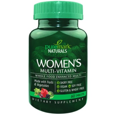 Women`s Multi-vitamin 60 таблетки | Puremark Naturals Подобряват метаболизма Подсилват имунната система Заздравяват костите При менопауза При възпаления Women`s Multi-Vitamin 60 таблетки от Puremark Women`s Multi-vitamin 60 таблетки | Puremark Naturals По