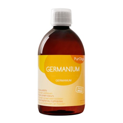 Germanium 500 мл | PurOligo Има силно имуностимулиращо и антивирусно действие Потиска развитието на вредните микроорганизми Детоксикира, насища с кислород и възстановява клетките Притежава мощно антио Germanium 500 мл | PurOligo Има силно имуностимулиращо