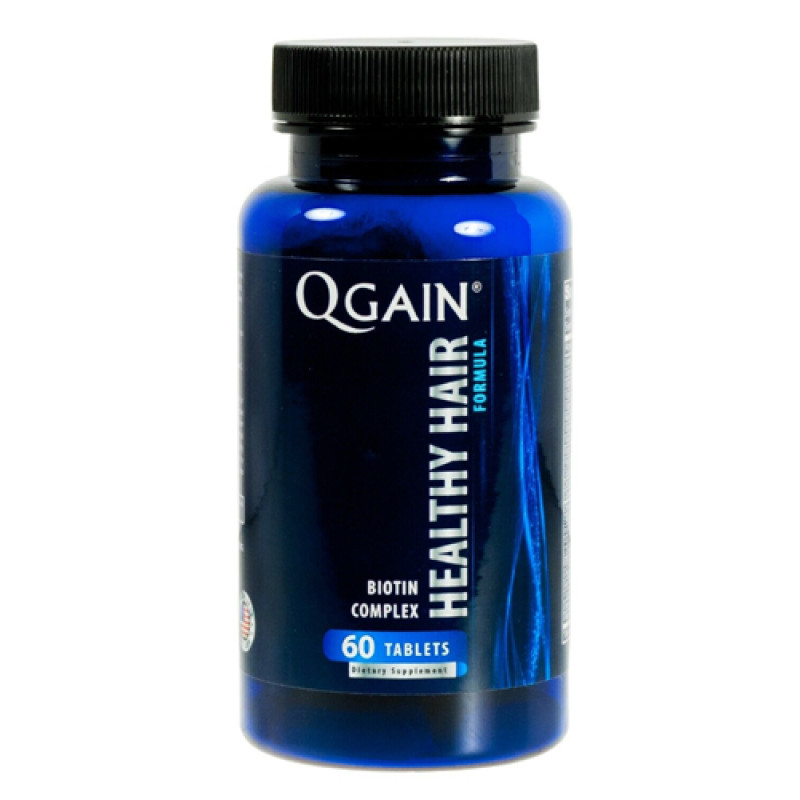 Healthy Hair Biotin Complex 60 таблетки | Qgain USA