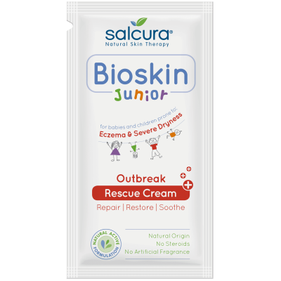 Bioskin Junior Outbreak Rescue Cream 3 мл | Salcura Само сега!!! 2 тестера от Salcura по Ваш избор напълно безплатно! Опитайте и се убедете сами! Специално създаден да посрещне нуждите на бебешката и детската ко Bioskin Junior Outbreak Rescue Cream 3 мл |