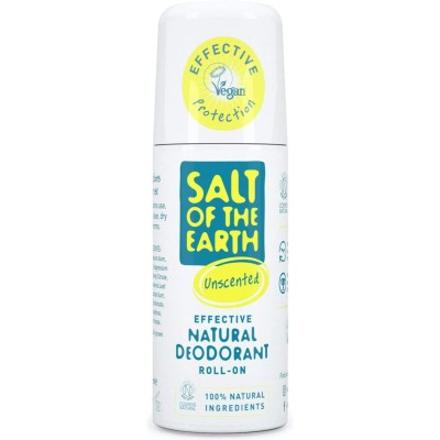 Effective Natural Deodorant Roll-On 75 мл | Salt of the Earth Effective Natural Deodorant Roll-On 75 мл | Salt of the EarthДълготрайна защита, без да оставя следи
Унисекс, съдържа органично, успокояващо кожата алое вера
Без алуминиев хлорохидра Effective Natural Deodorant Roll-On 75 мл | Salt of the Earth Дълготрайна защита, без да оставя следи Унисекс, съдържа органично, успокояващо кожата алое вера Без алуминиев хлорохидрат, триклозан, парабени Effective Natural Deodorant Roll-On 75 мл | Salt