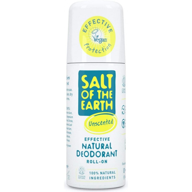 Effective Natural Deodorant Roll-On 75 мл | Salt of the Earth