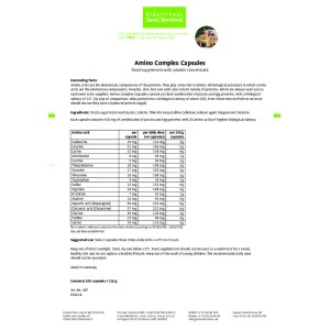 Amino Complex Аминокиселини 200 капсули | Sanct Bernhard