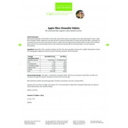 Apple-fibre 75 таблетки за дъвчене | Sanct Bernhard Apple-fibre 75 таблетки за дъвчене | Sanct Bernhard
