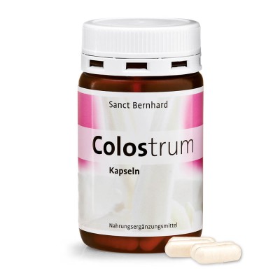 Colostrum 90 капсули | Sanct Bernhard Укрепва естествената имунна система на организма Предоставя на тялото широк спектър от имунни, природни протеини, включително имуноглобулин G в допълнение към този, който си Colostrum 90 капсули | Sanct Bernhard Укреп