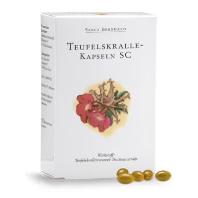 Devils Claw 120 capsules | Sanct Bernhard Болкоуспокояващо, противовъзпалително действие При проблеми със ставите и гръбначния стълб При ревматични състояния, за облекчаване на отоци При състояния кат Devils Claw 120 capsules | Sanct Bernhard Болкоуспокоя