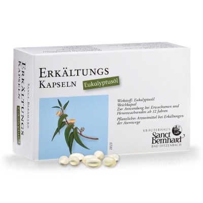 Eucalyptus Oil 100 мг 80 капсули | Sanct Bernhard Eucalyptus Oil 100 мг 80 капсули | Sanct Bernhard