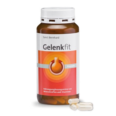 Gelenkfit 240 Capsules | Sanct Bernhard Gelenkfit (ГеленкФит) 240 капсули | Sanct BernhardПредпазва ставите от износване
Подсилва мускулите и костите
Помага при скованост
Повишава енергията
Грижи се за мозъчната функция и нервната система
Gelenkfit (ГеленкФит) 240 капсули | Sanct Bernhard Предпазва ставите от износване Подсилва мускулите и костите Помага при скованост Повишава енергията Грижи се за мозъчната функция и нервната система Gelenkfit (ГеленкФит) 240 капсули | Sanct Bernhard Пред