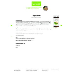 Ginger (Джинджифил) 250 таблетки | Sanct Bernhard